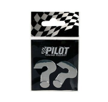 Písmenko Chróm 3D EMBLEM *??* T-3 28 MM LAMPA