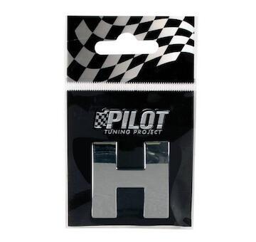 Písmenko Chróm 3D LETTER *H* T-3 28 MM LAMPA