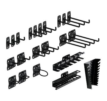 Sada háčikov, držiakov a úchytov do dielenského ná