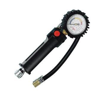 Vzduvá pištoľ s manometrom (s tlačidlom) HEAVY DUT