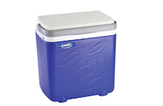 Chladiaci box, 30 litrov, 3 dni ľad, modrá/biela