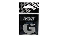 Písmenko Chróm 3D LETTER *G* T-3 28 MM LAMPA IT