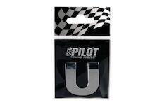 Písmenko Chróm 3D LETTER *U* T-3 28 MM LAMPA IT