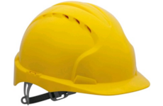 Prilba žltá, ochranná, pracovná